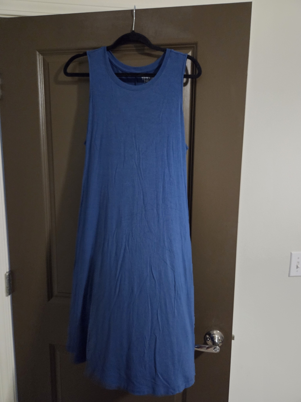 Time and Tru Sleeveless Knit Swing Dresses